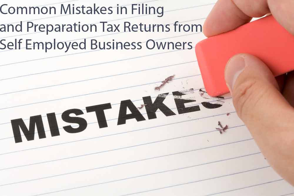 Common Mistakes in Filing and Preparation Income Tax Returns from Self Employed Business Owners and How to Avoid them a Solution from Accountable Business Services ABS in Alberta Edmonton AB Canada